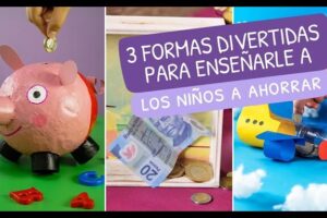 7 formas interesantes y divertidas de enseñar a los niños sobre el dinero