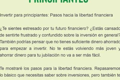 como invertir para tu futuro lo que necesitas saber