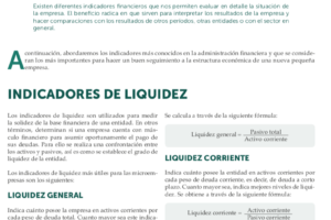 Los 4 indicadores financieros más importantes
